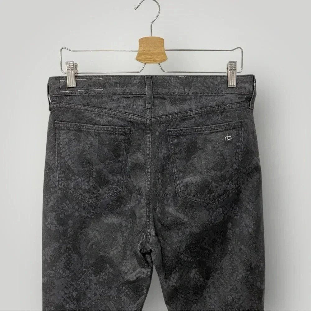 RAG & BONE Nina cropped high-rise straight-leg jeans - Picture 13 of 15